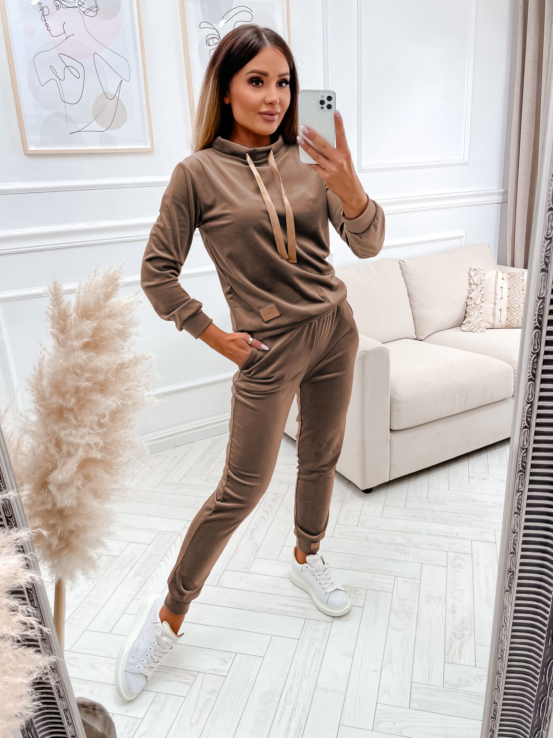 Dres welurowy Elise