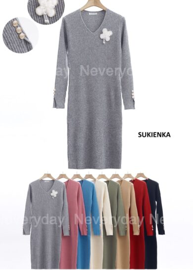Sukienka swetrowa