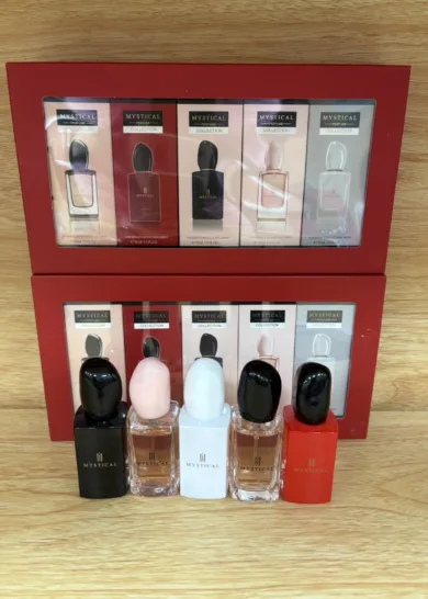 Perfumy Damskie zestaw 5w1 (30mlx5szt)