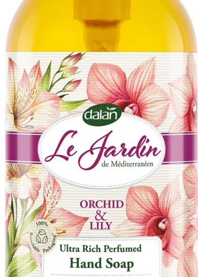 DALAN LE JARDIN PERFUMOWANE MYDŁO W PŁYNIE ORCHIDEA & LILIA 500ML