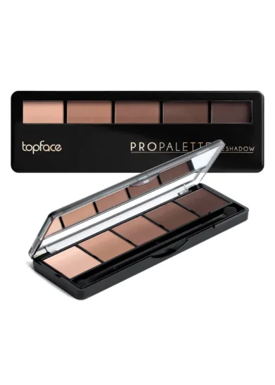Topface Pro Palette Eyeshadow- Cienie do powiek paleta 018