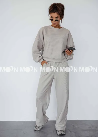 Komplet dwuczęściowy Wafelkowy Lara