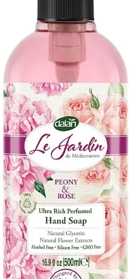 PERFUMOWANE MYDŁO W PŁYNIE PIWONIA & RÓŻA 500ML