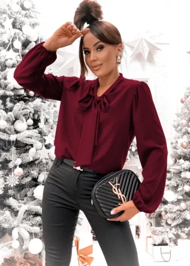 Bluzka z kokardą Snowflake