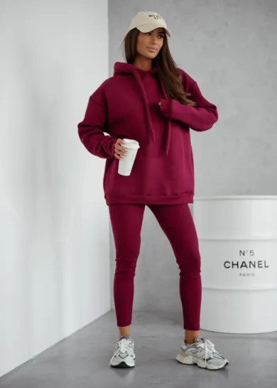 Komplet basic MOON SOFT SET bordo