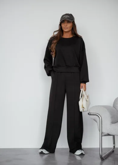 Komplet basic MOON SOFT PASTEL czarny