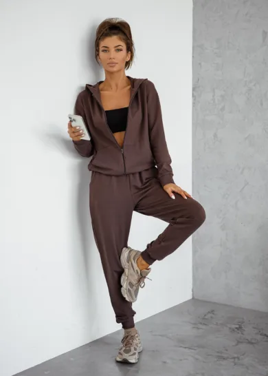 Komplet bawełniany na suwak Bari