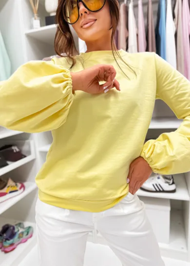 Bluza dresowa rękawy Dzwonki