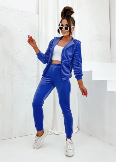 Dres welurowy na suwak