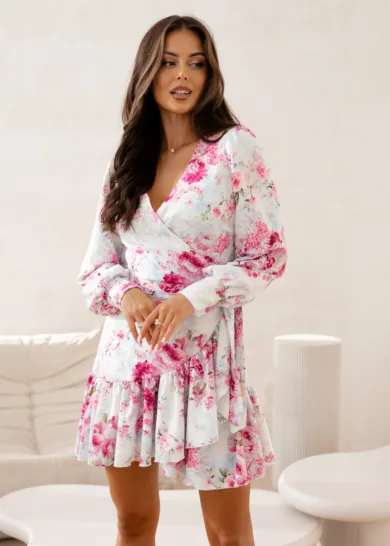 Sukienka w kwiaty MOON ROMANTIC