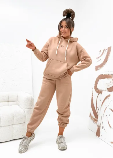 Komplet ocieplany Street Soul beżowy