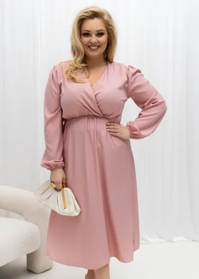 Sukienka Plus Size MOON ELEGANTIA