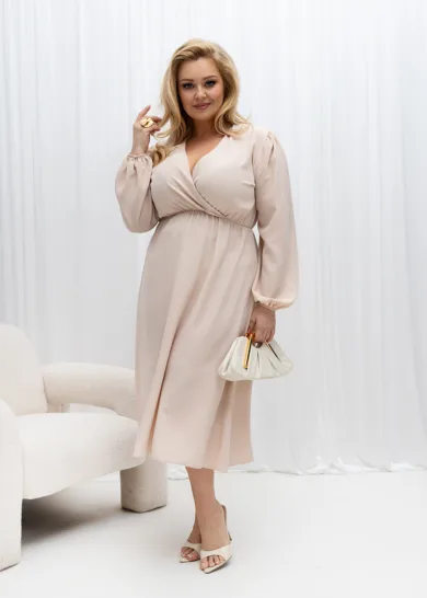 Sukienka Plus Size MOON ELEGANTIA