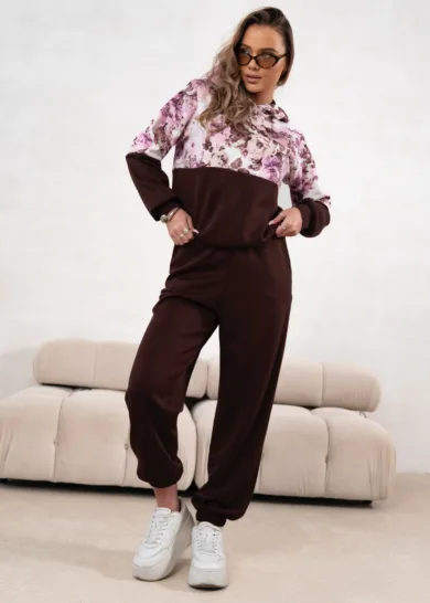 Komplet dwuczęściowy MOON FLORAL PASTEL