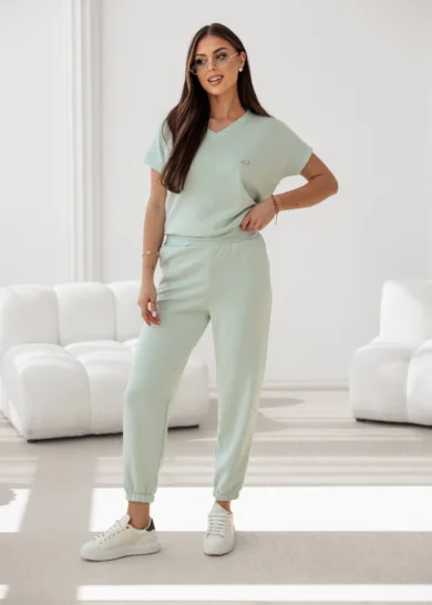 Komplet masełkowy z broszką MIN MIN