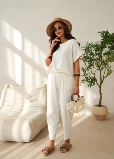 Komplet lniany Sahara Breeze