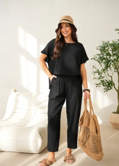 Komplet lniany Sahara Breeze