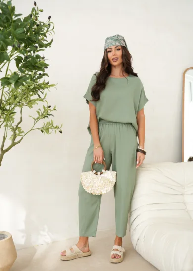 Komplet lniany Sahara Breeze