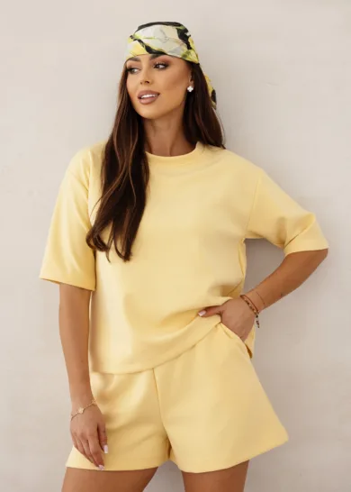 Komplet masełkowy w prążek Summer Set