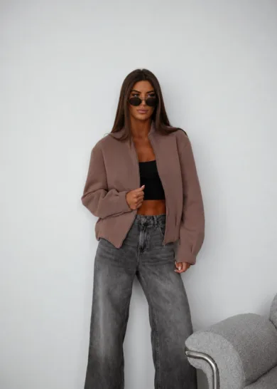 Bluza rozpinana BOMBER PUFF