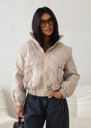 Kurtka pikowana oversize Camila