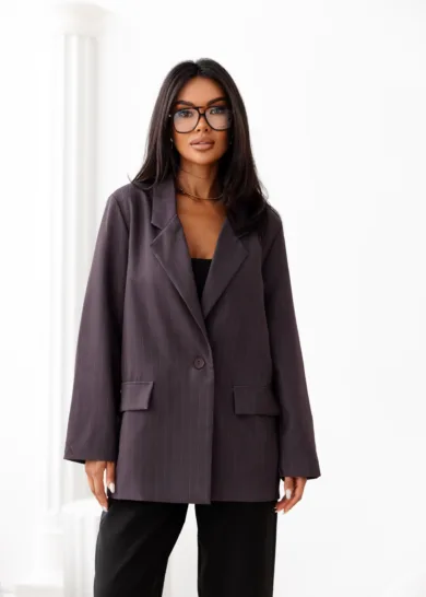 Marynarka oversize w paski Eloise